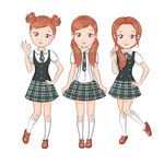 卡通女孩