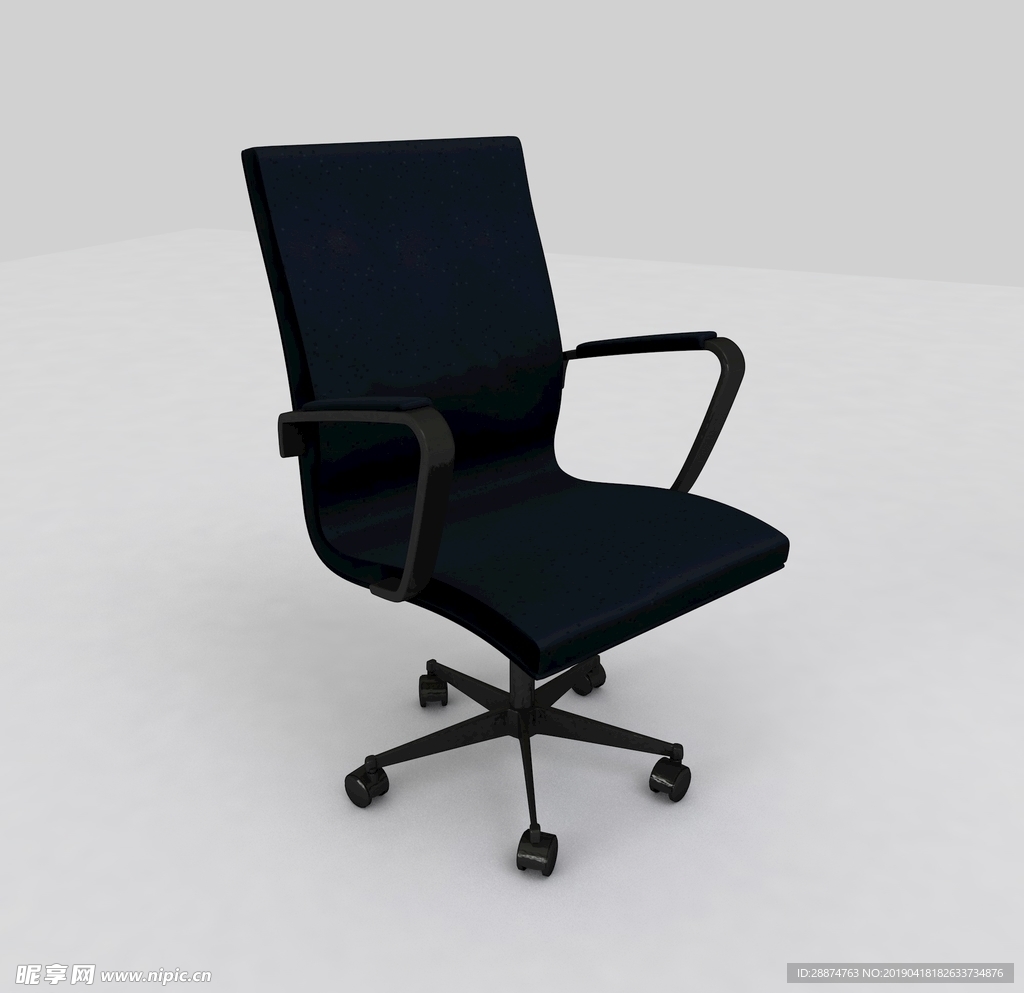 C4D模型办公椅子
