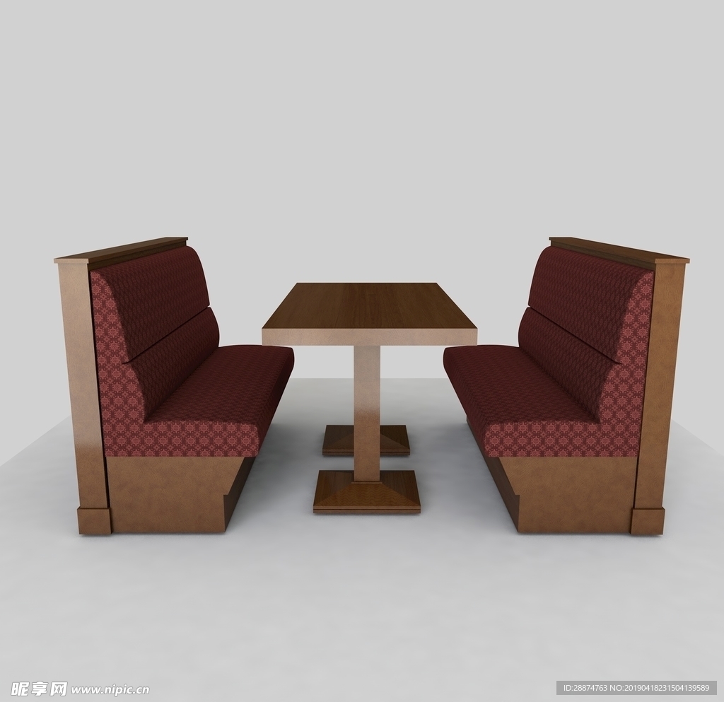 C4D模型客桌沙发