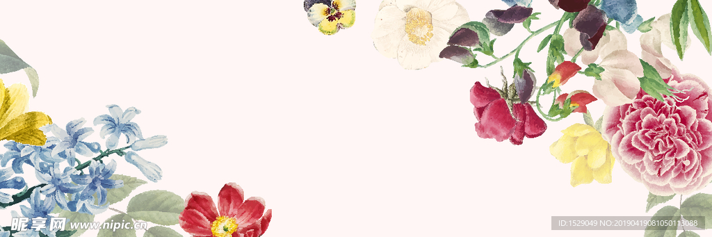 花卉边框
