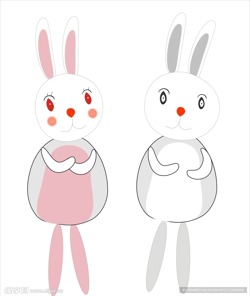 兔子插画