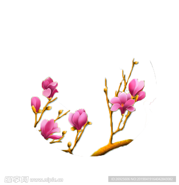 中国风 古典 手绘 花卉花朵