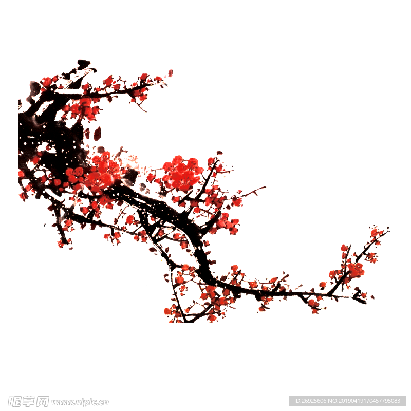 中国风 古典 手绘 花卉花朵