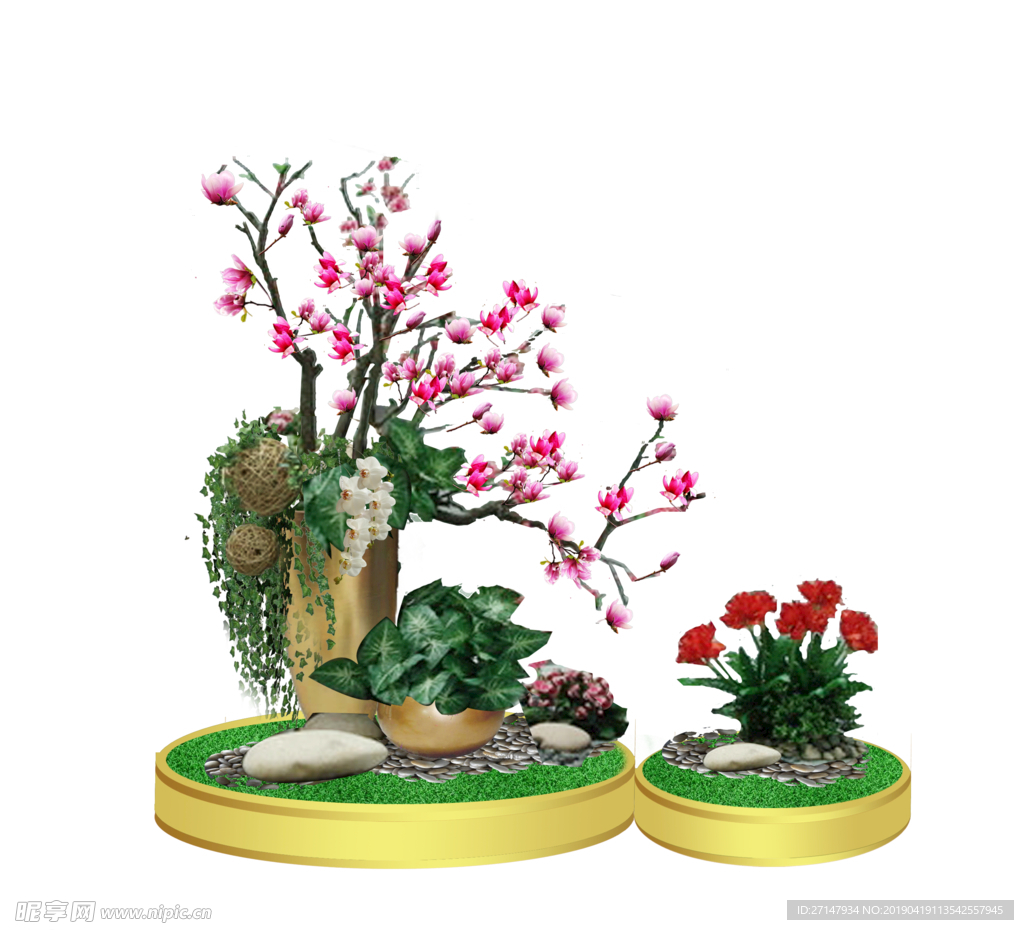 大型插花
