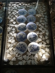 瓷盘背景