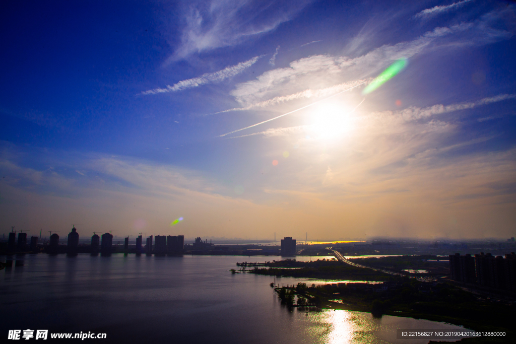 湖景