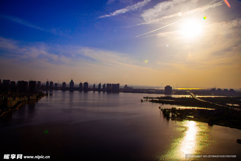 湖景