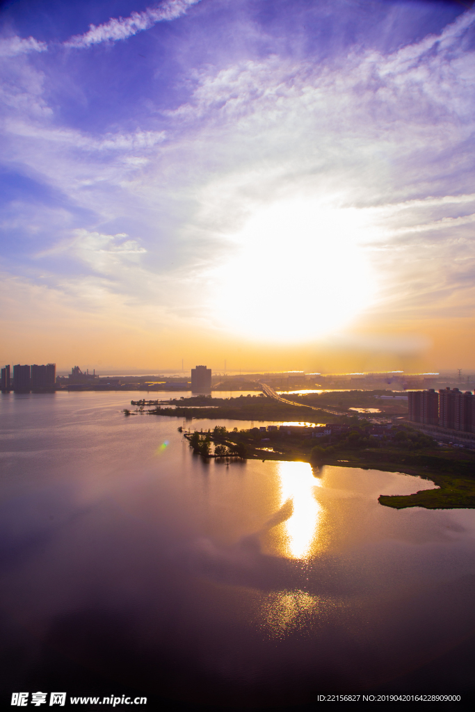 湖景