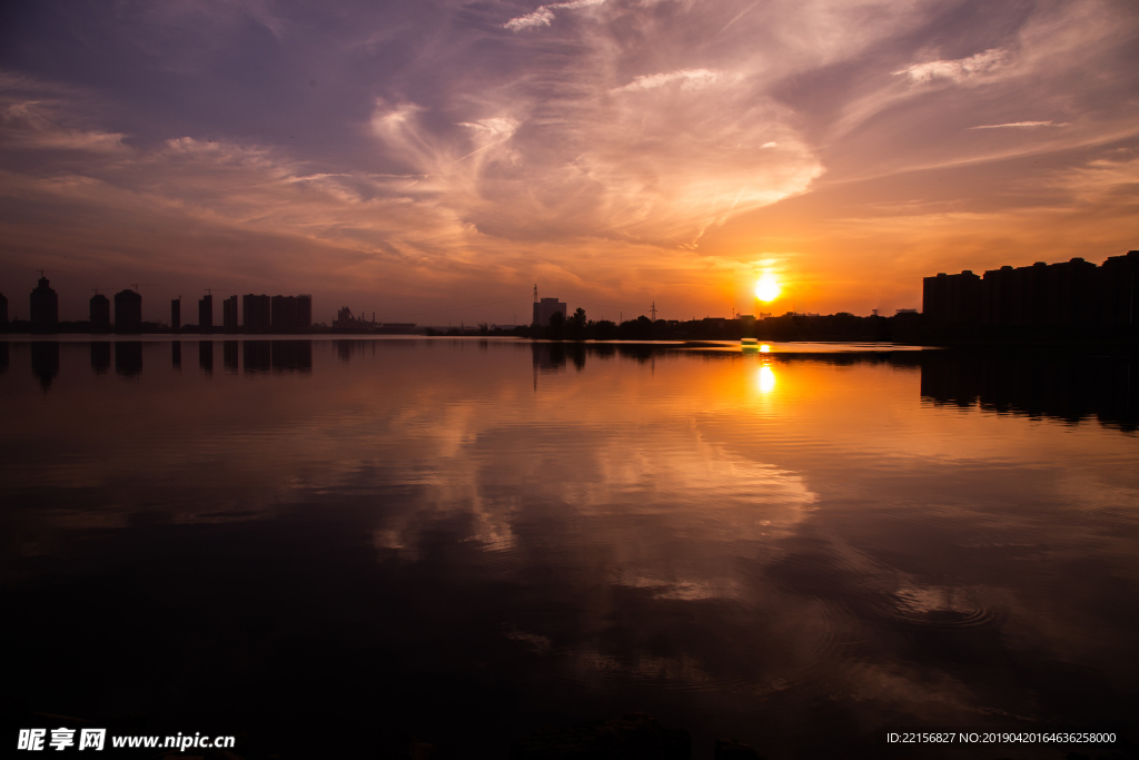 湖景