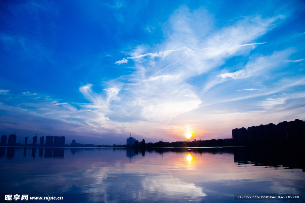 湖景