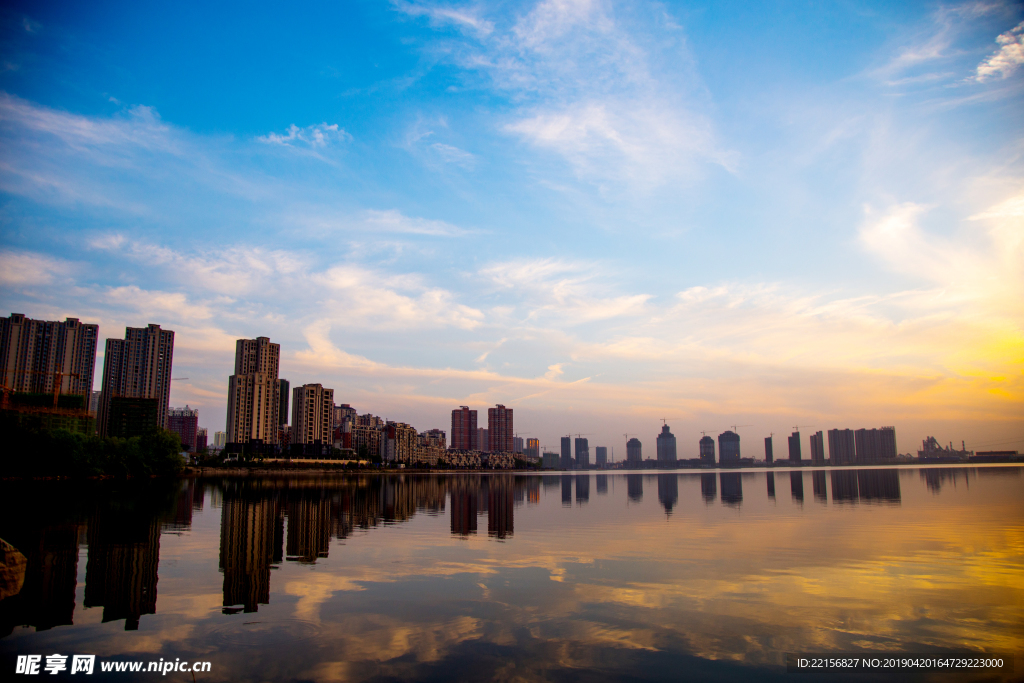 湖景