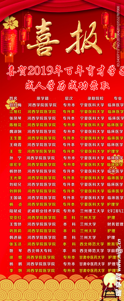 喜报