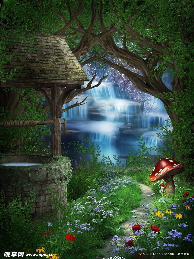 魔幻哥特背景