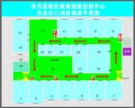 安全出口消防通道平面图