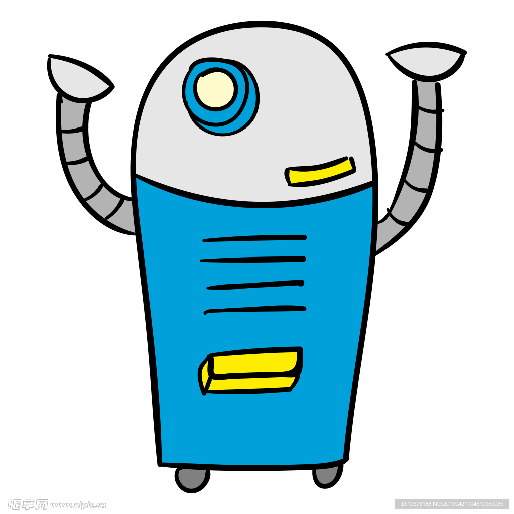 卡通机器人