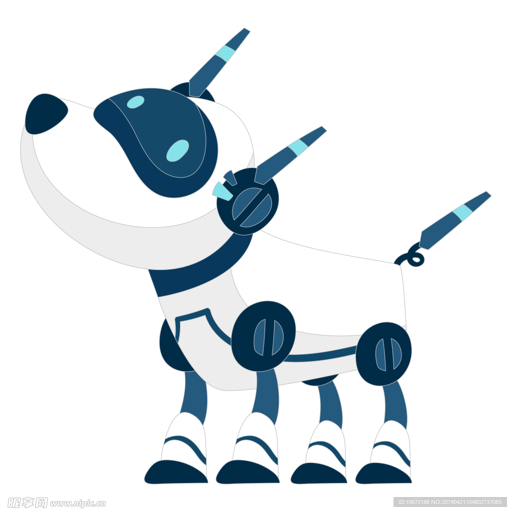 卡通机器人