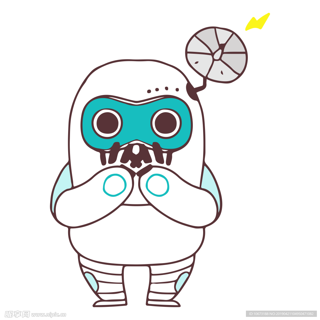卡通机器人