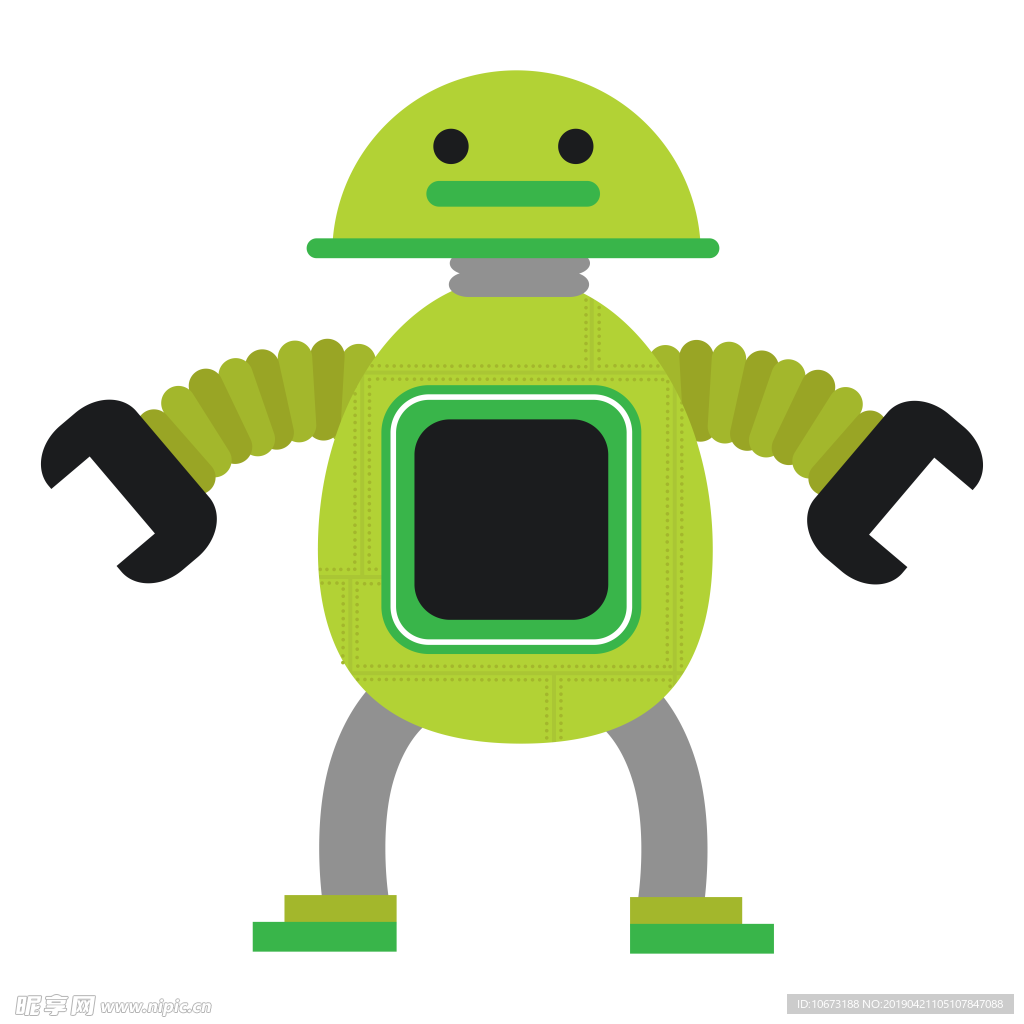 卡通机器人