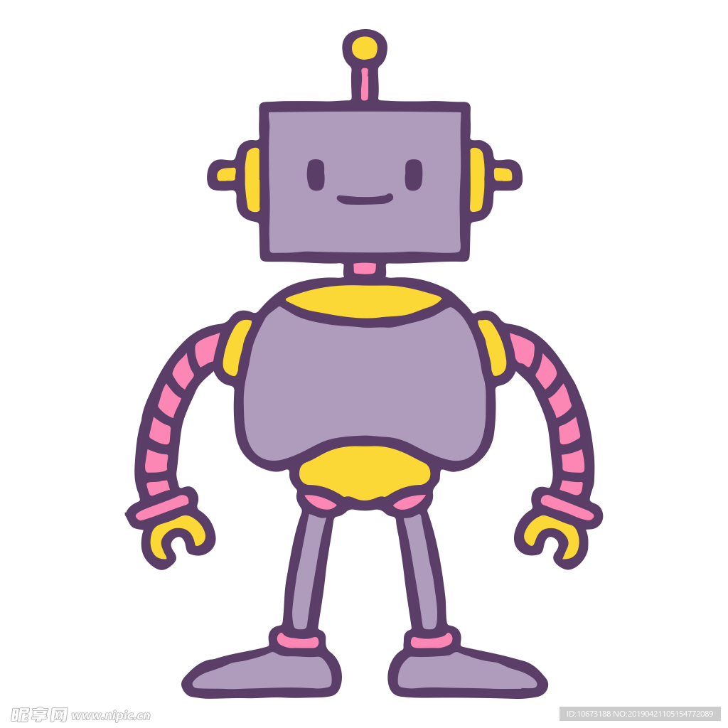 卡通机器人