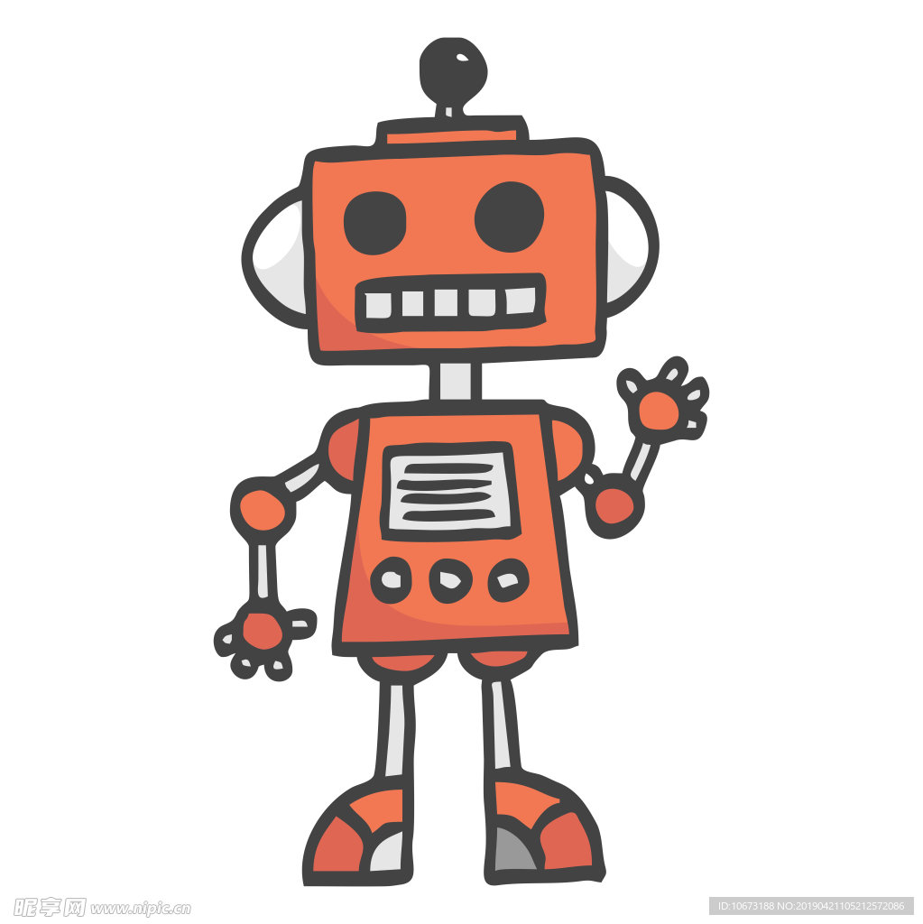 卡通机器人