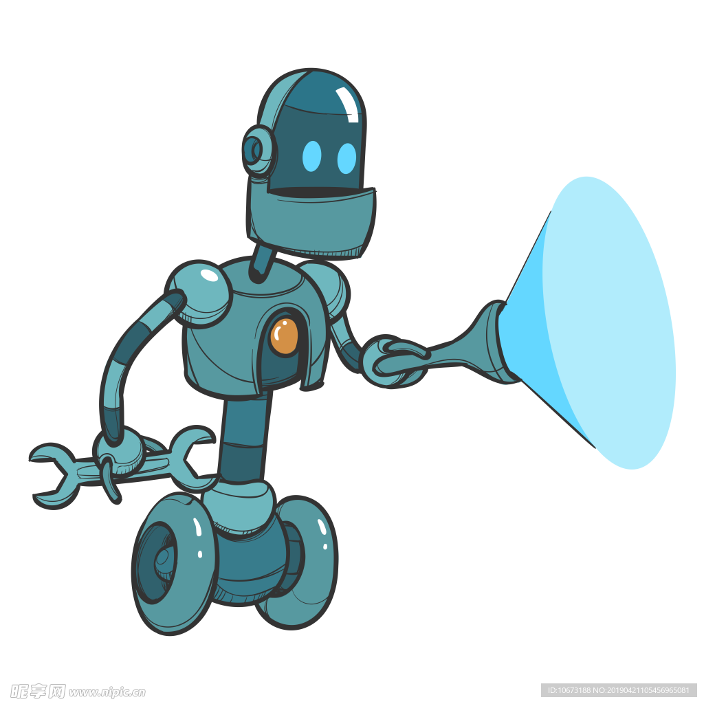 卡通机器人