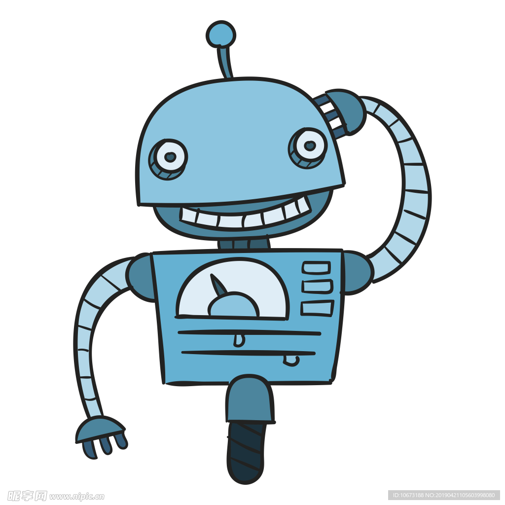 卡通机器人