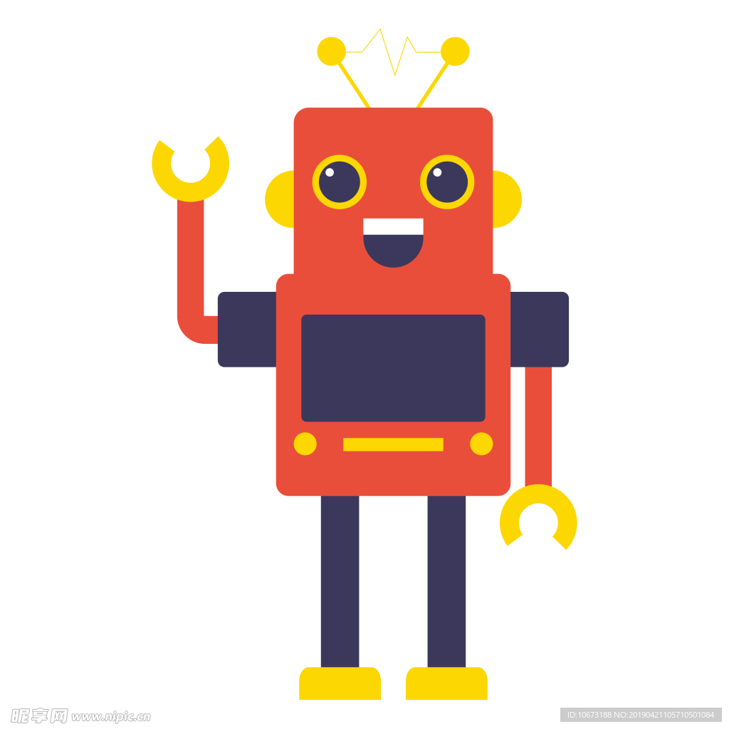 卡通机器人