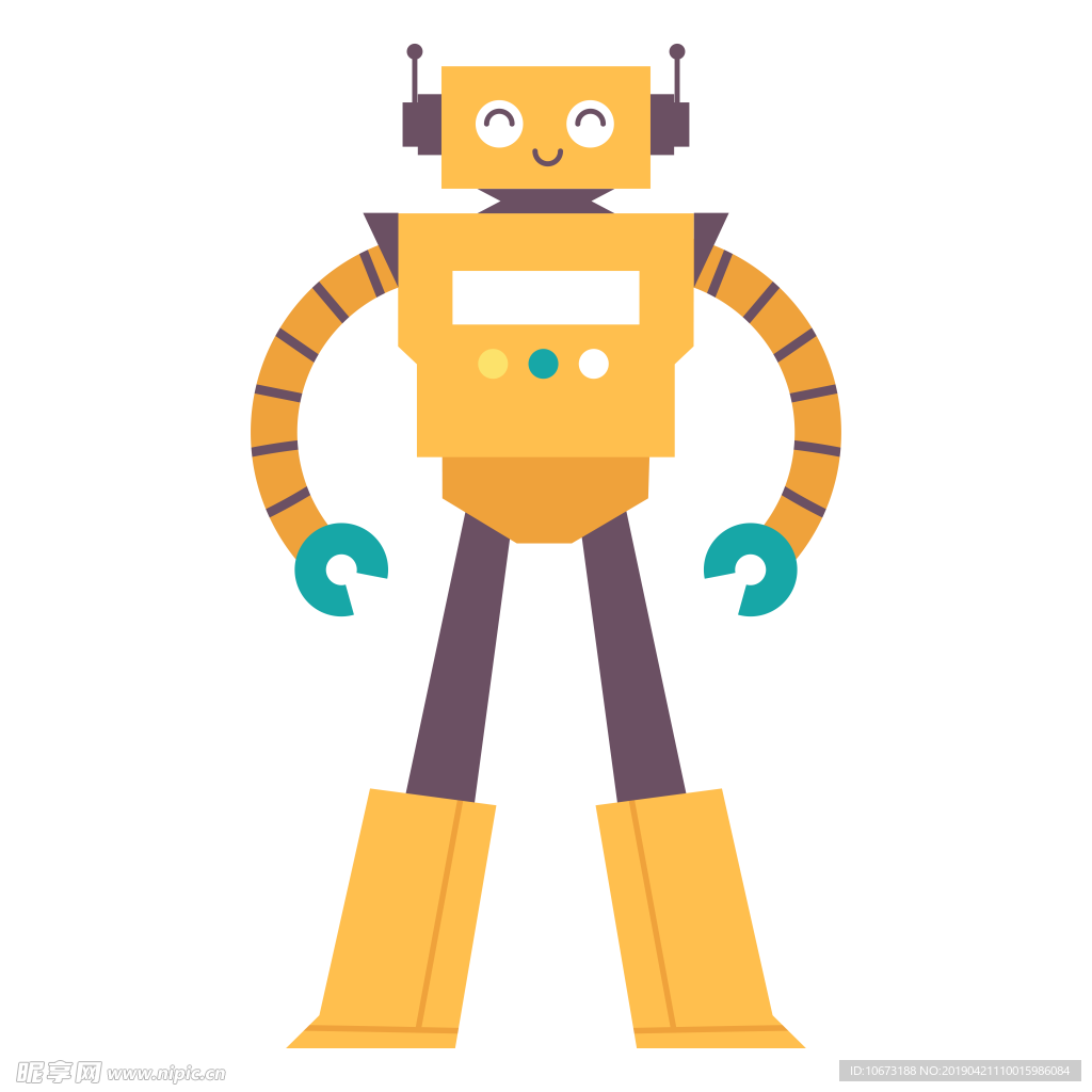卡通机器人