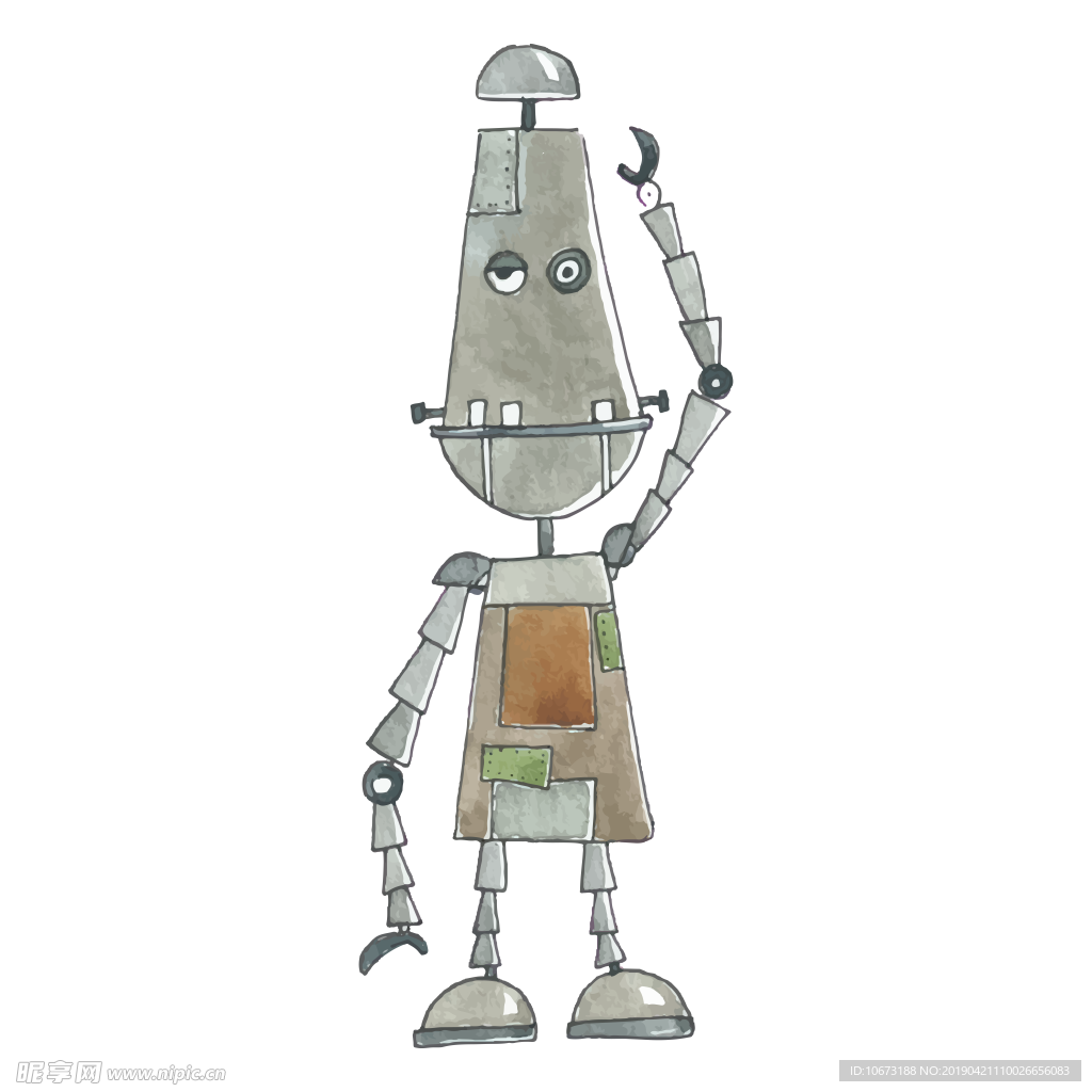卡通机器人