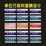 科室门型牌子
