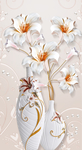 玄关花瓶马蹄莲郁金香