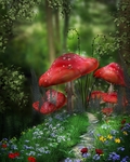 魔幻哥特背景