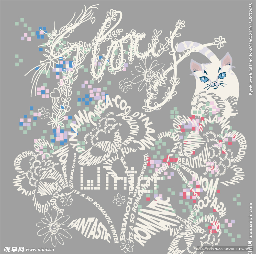 女装印花
