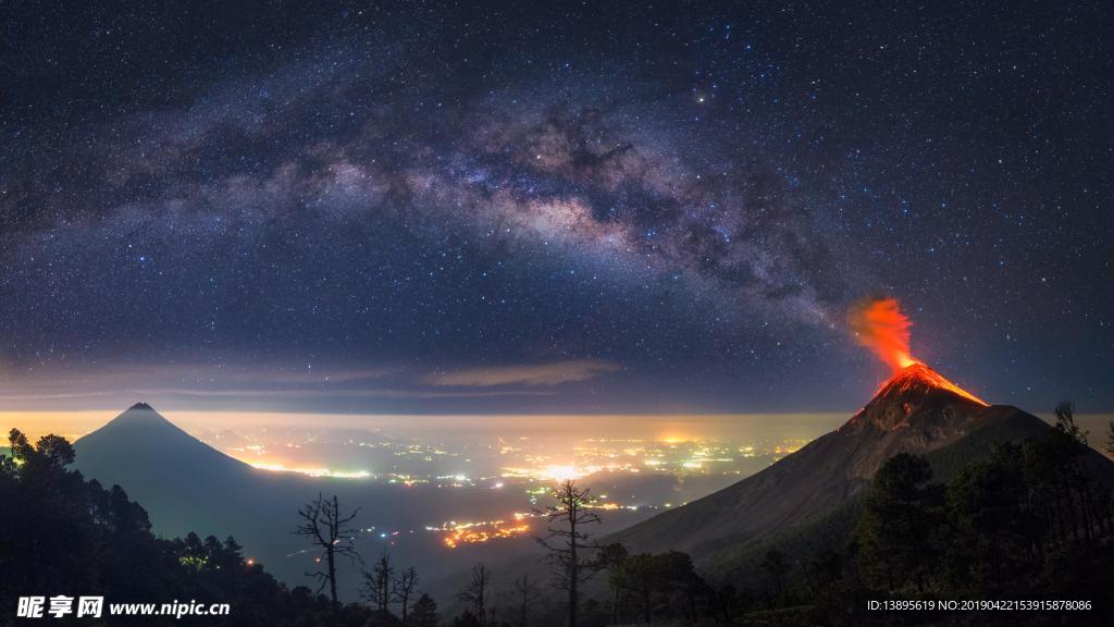 夜色 星空