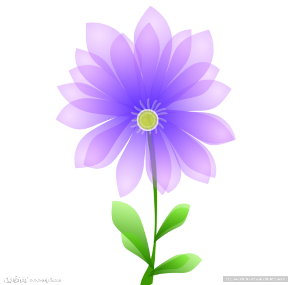 矢量花