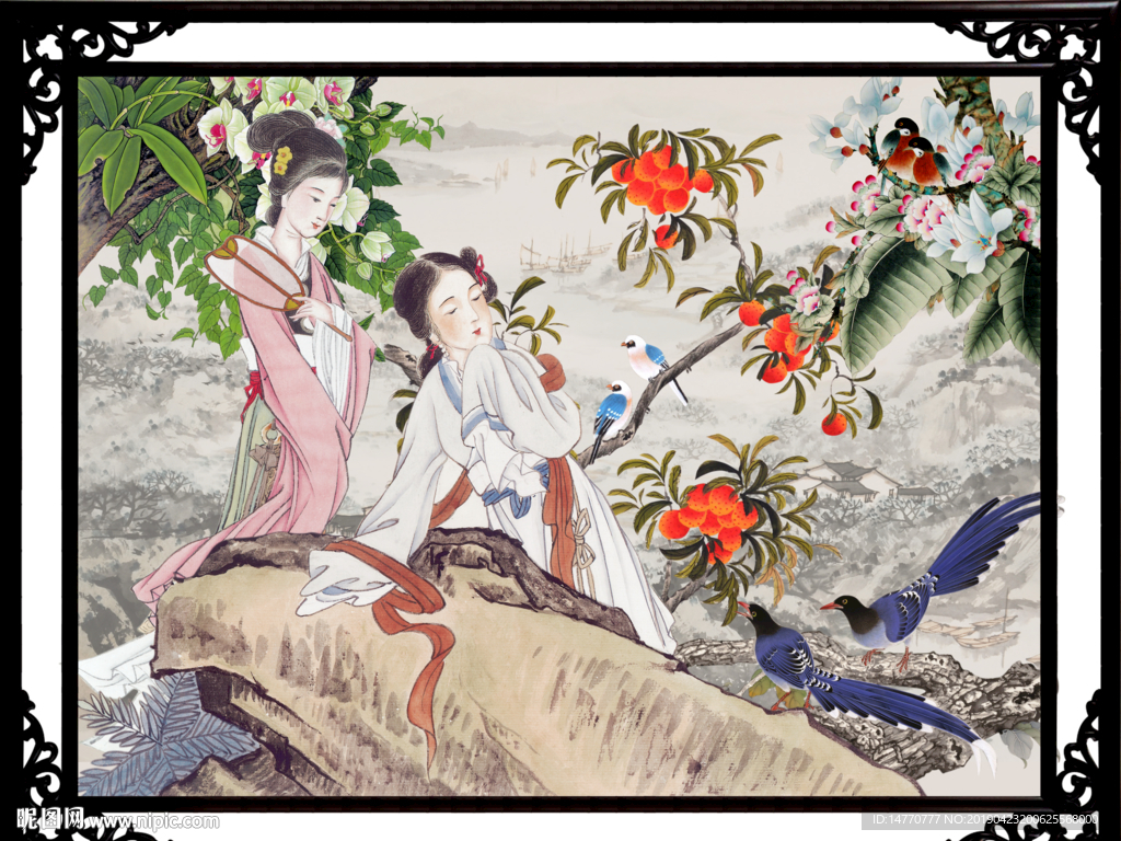 仕女图