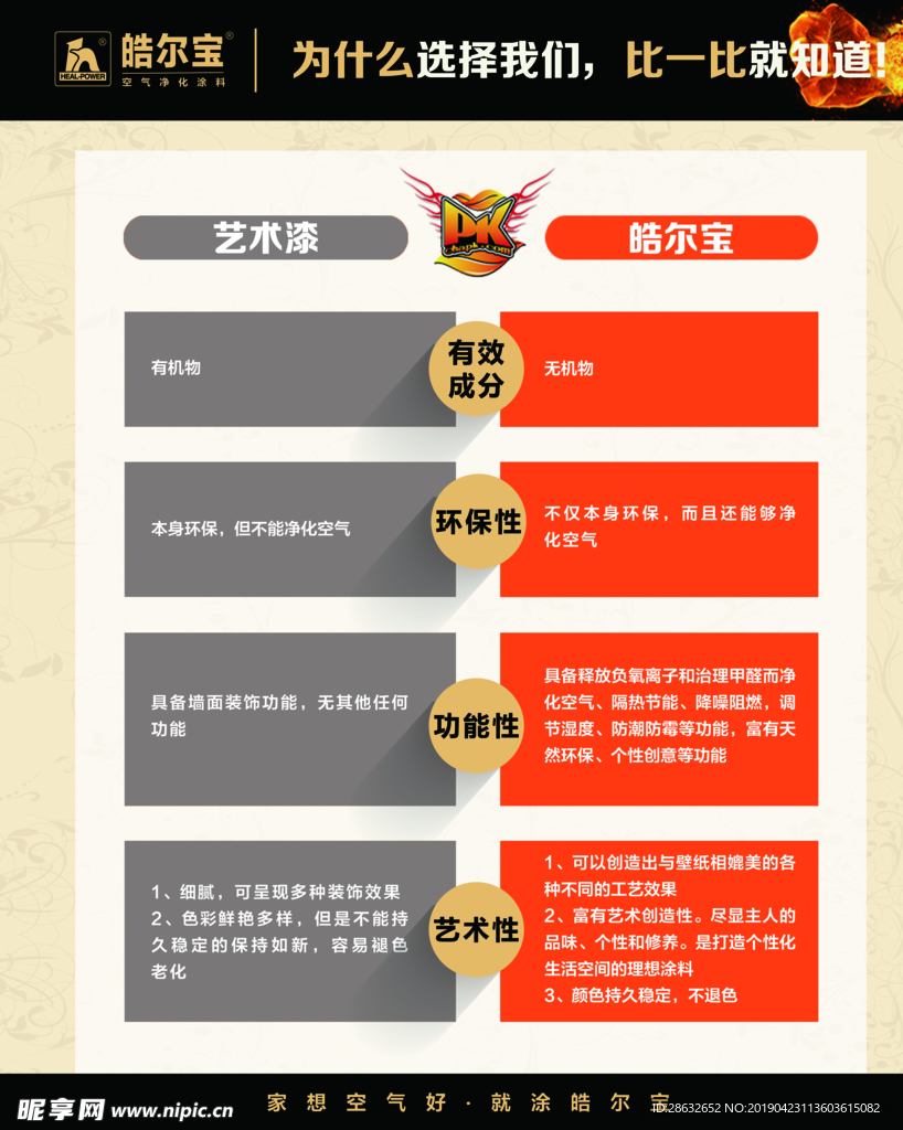 艺术漆对比图