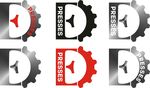 EDPS  机械logo 工业