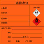 危险废物指示牌