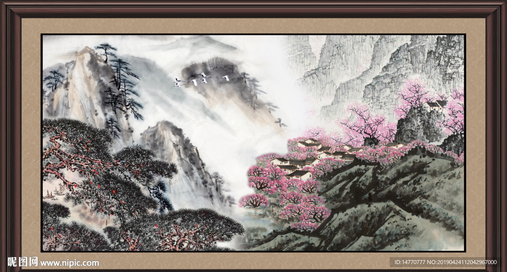 国画山水