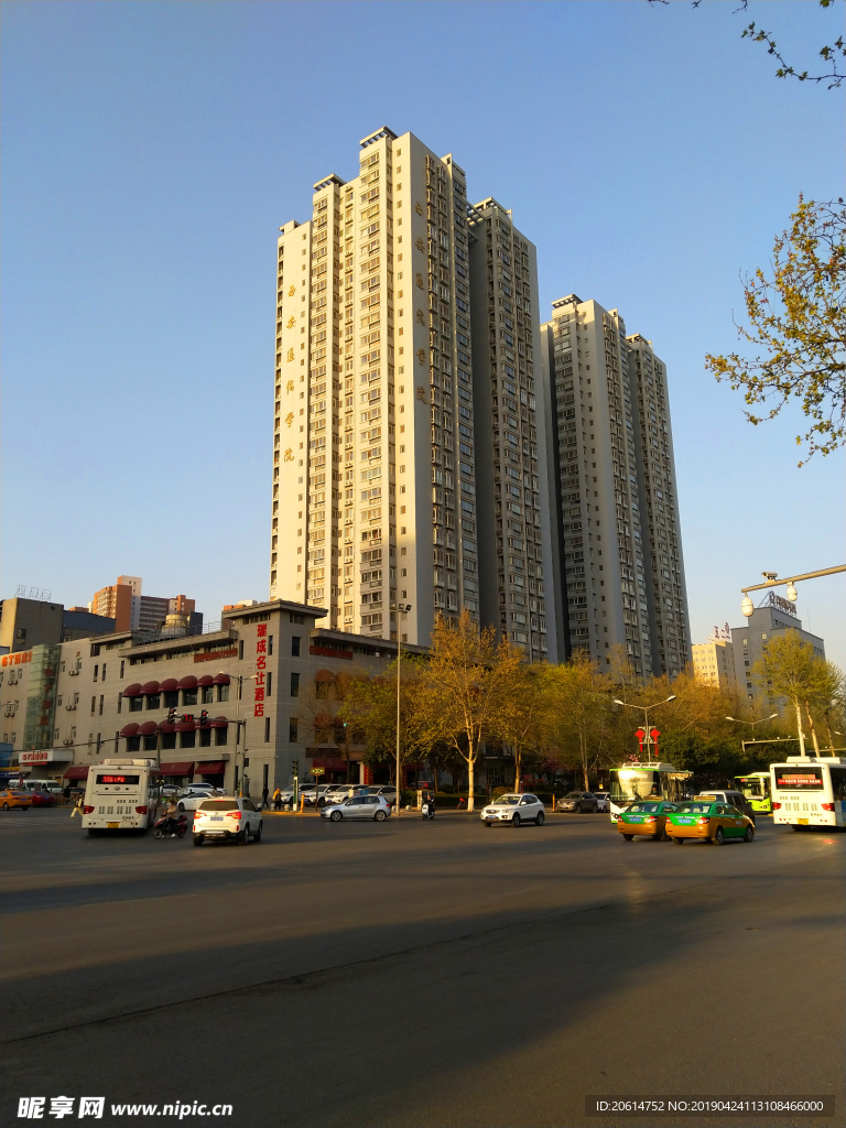城市高楼风景