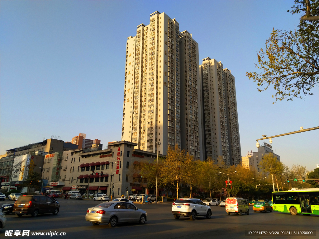 城市高楼风景