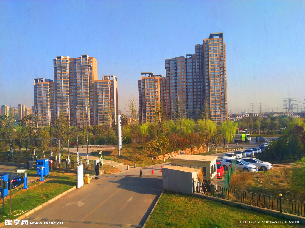 城市高楼风景