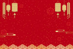 红色中国风