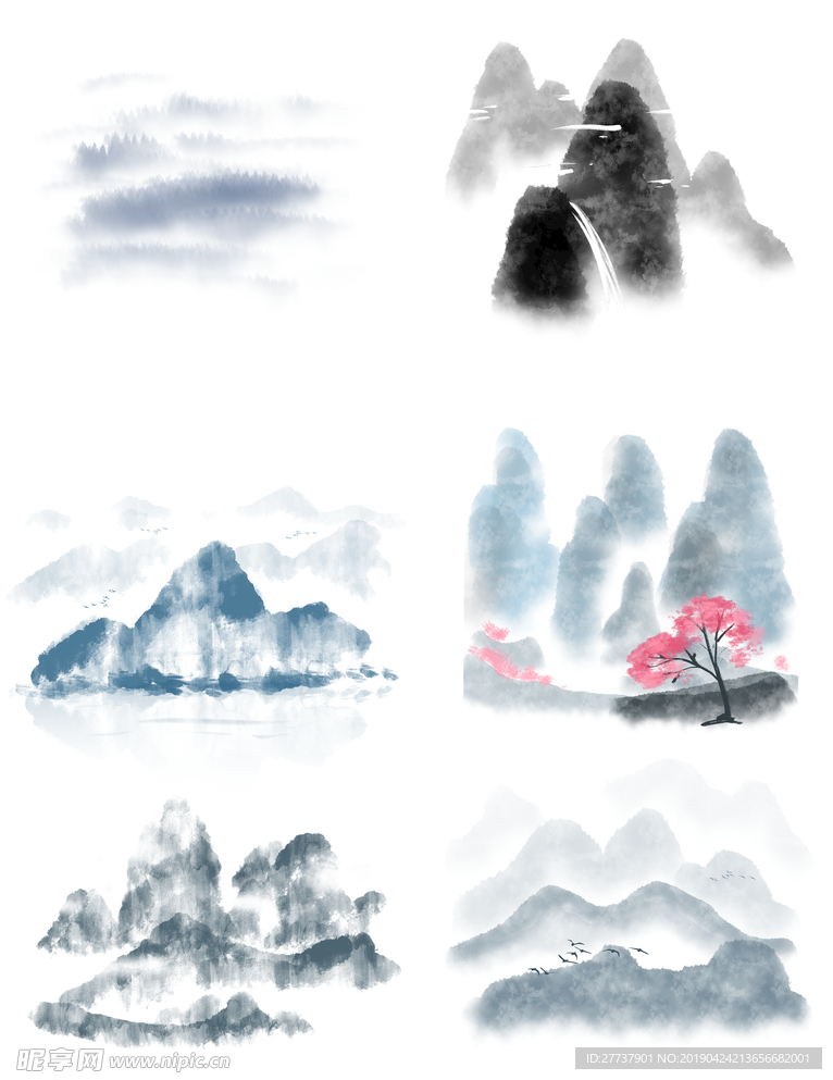 中式山脉