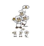 卡通厨师
