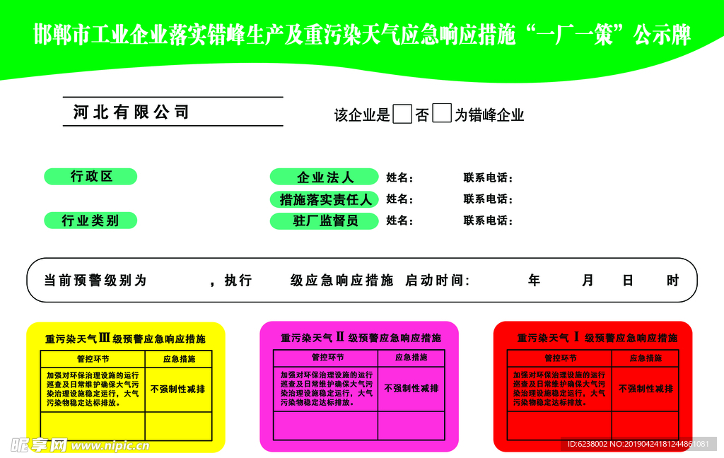 一厂一策