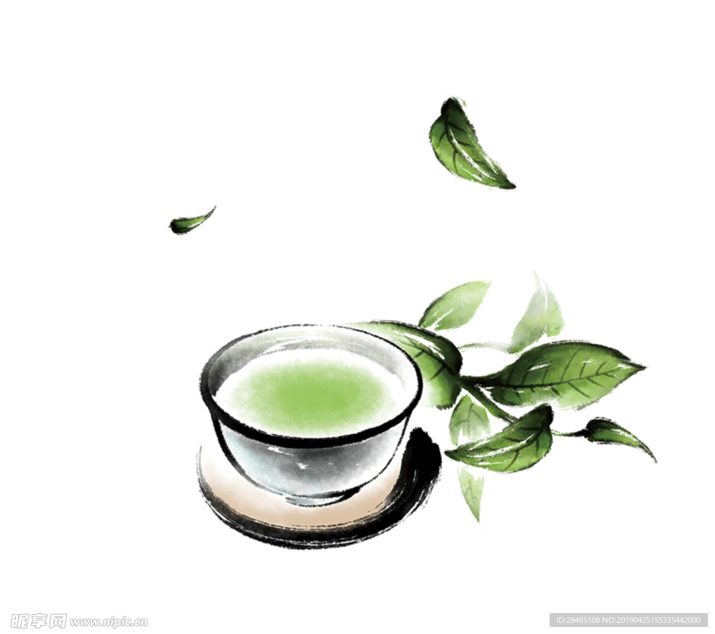 茶杯茶叶
