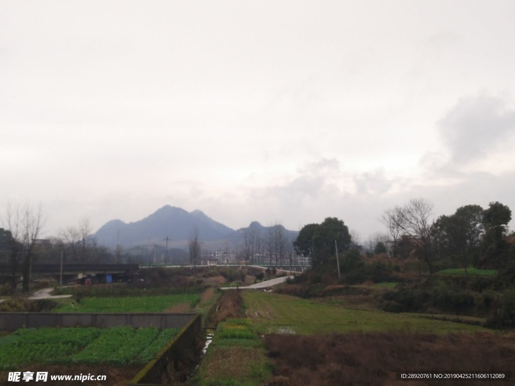 自然景色 自然风光 山间美景