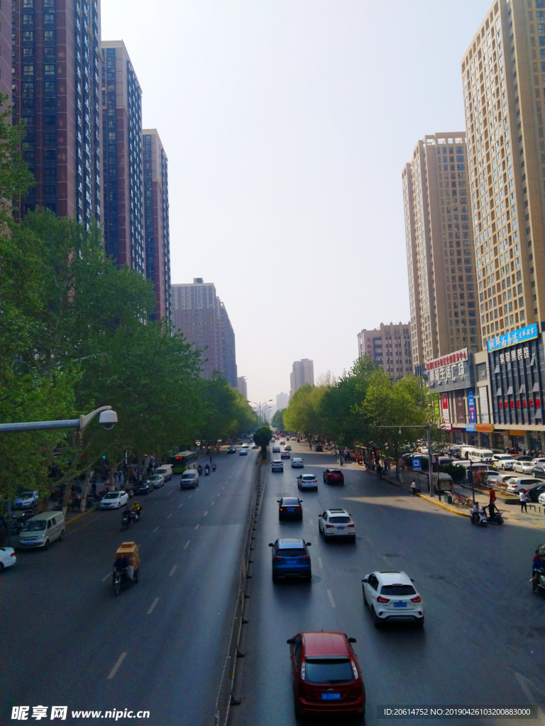 城市高楼风景